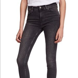 ALL SAINTS | grace washed black jeans